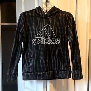 Adidas boys flannel-lined hoodie